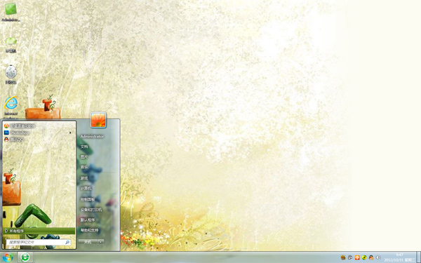 简洁木屋Win8电脑壁纸