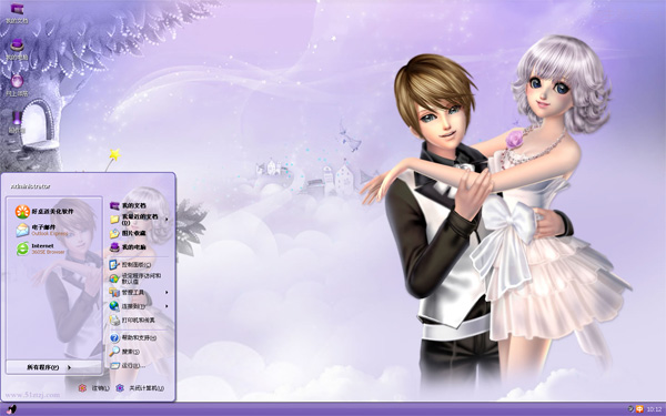 唯美qq炫舞Win8高清壁纸