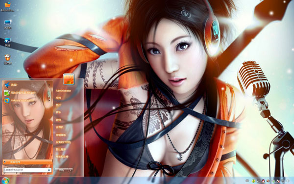 DJ��Ů�����ջ�W8�����ֽ 