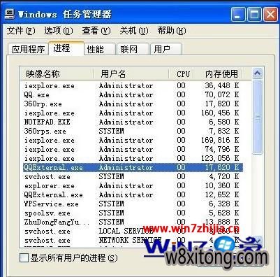 win7萝卜家园旗舰版下qqexternal.exe进程可以删除吗 win7绿茶企业版下qqexternal.exe进程可以删除吗